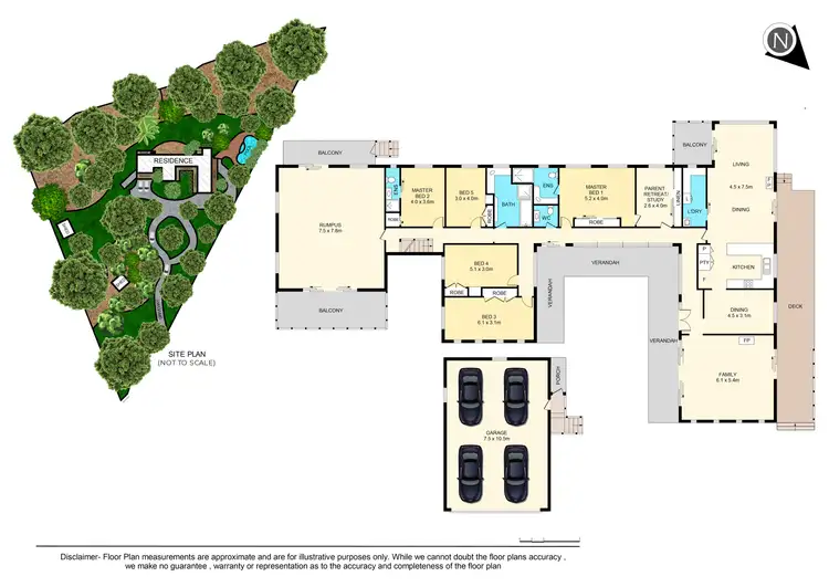 Floorplan of Homely house listing, Address available on request