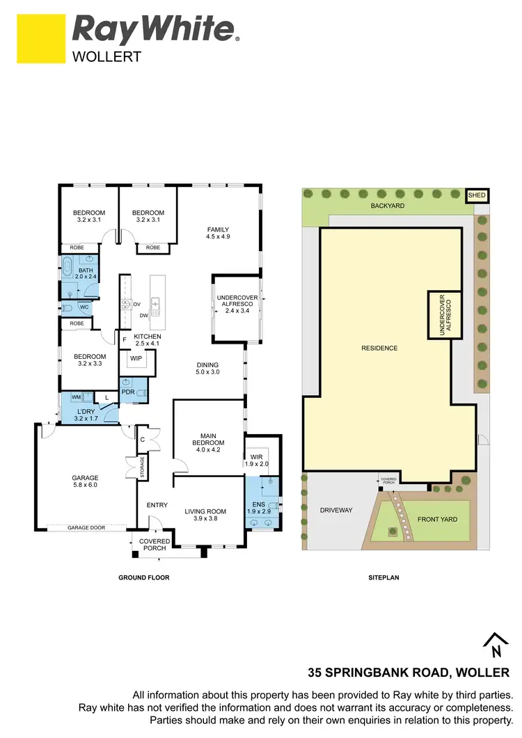 Floorplan of Homely house listing, 35 Springbank Road, Wollert VIC 3750