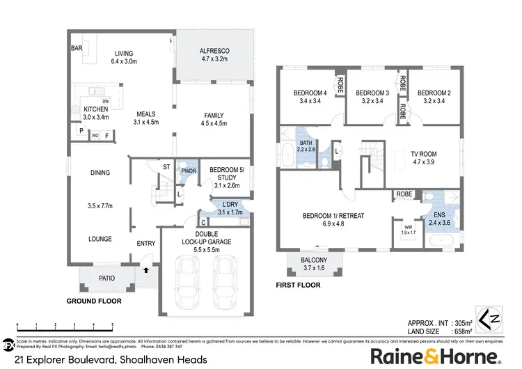 Floorplan of Homely house listing, 21 Explorer Boulevard, Shoalhaven Heads NSW 2535