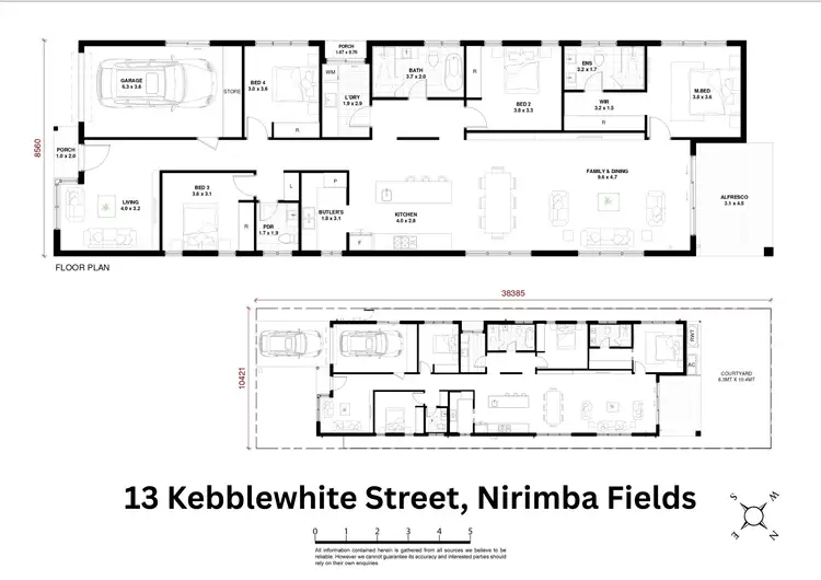 Floorplan of Homely house listing, 13 Kebblewhite Street (Nirimba Fields), Quakers Hill NSW 2763
