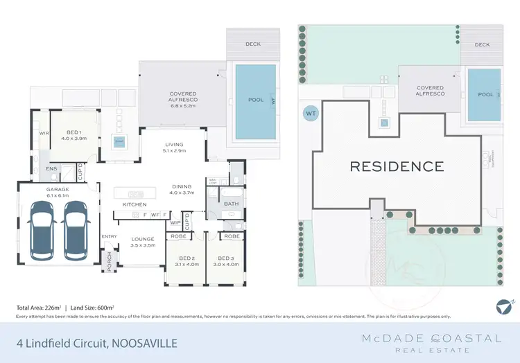 Floorplan of Homely house listing, 4 Lindfield Circuit, Noosaville QLD 4566