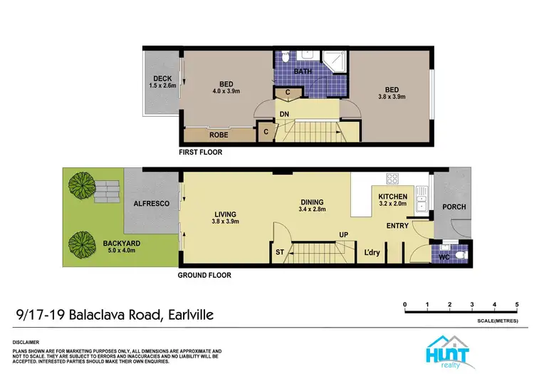 Floorplan of Homely unit listing, 9/17-19 Balaclava Road, Earlville QLD 4870