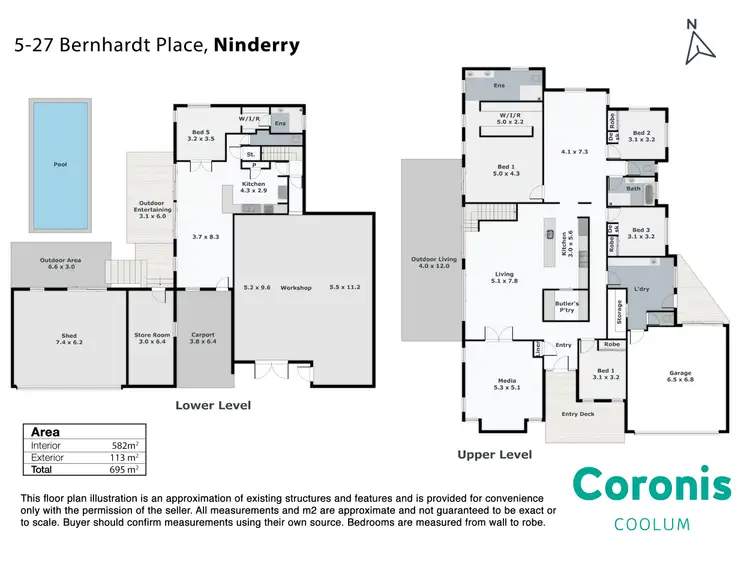 Floorplan of Homely house listing, 5-27 Bernhardt Place, Ninderry QLD 4561