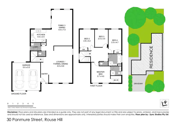 Floorplan of Homely house listing, 30 Panmure Street, Rouse Hill NSW 2155