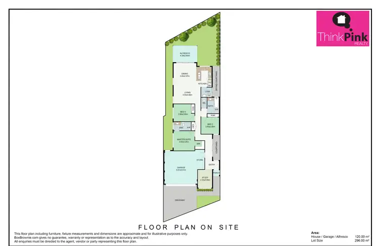 Floorplan of Homely house listing, 1 Mclarty Street, Cloverdale WA 6105