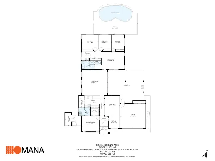 Floorplan of Homely house listing, 15 Kallaroo Circuit, Ocean Shores NSW 2483