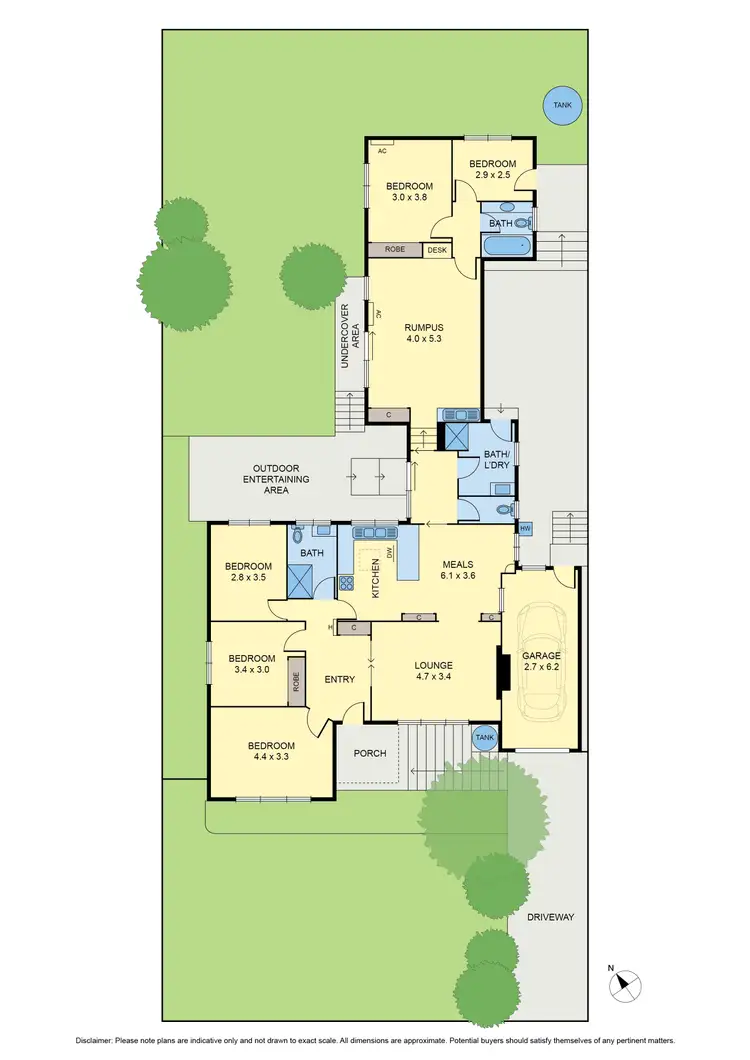 Floorplan of Homely house listing, 98 Railway Parade, Pascoe Vale VIC 3044