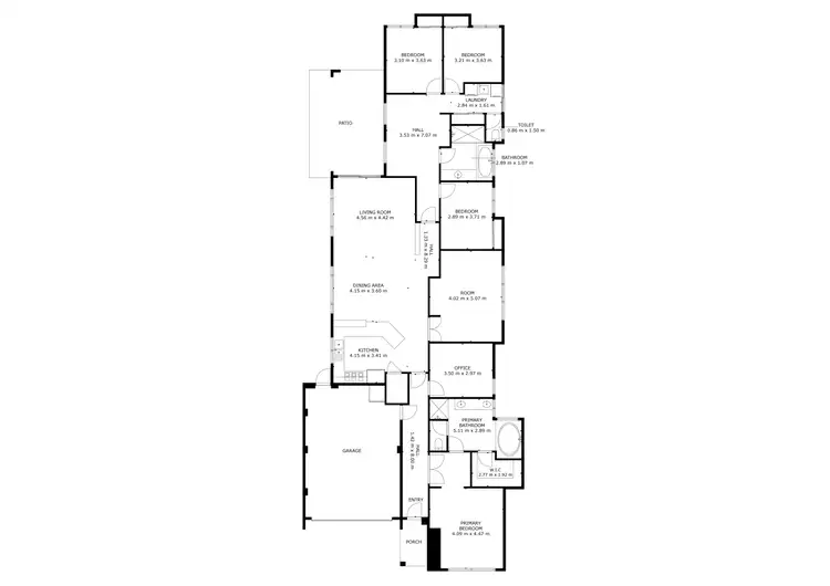 Floorplan of Homely house listing, 22 Glenariff Boulevard, Canning Vale WA 6155