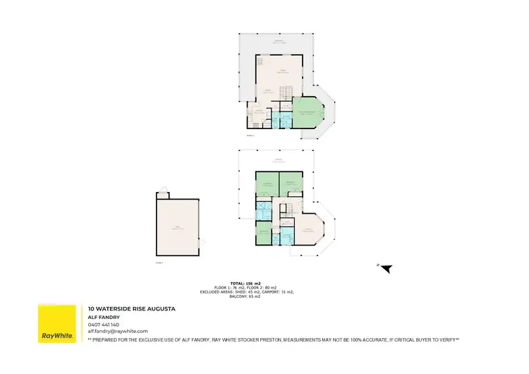 Floorplan of Homely house listing, 10 Waterside Rise, Augusta WA 6290