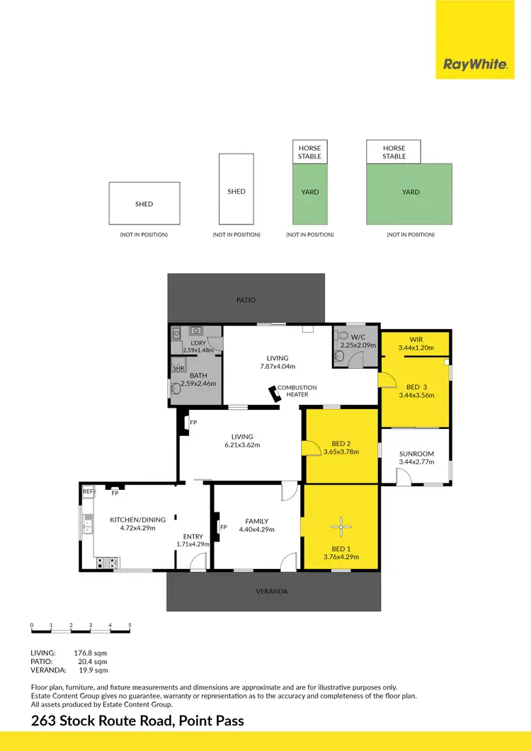 Floorplan of Homely rural property listing, 263 Stock Route Road, Point Pass SA 5374