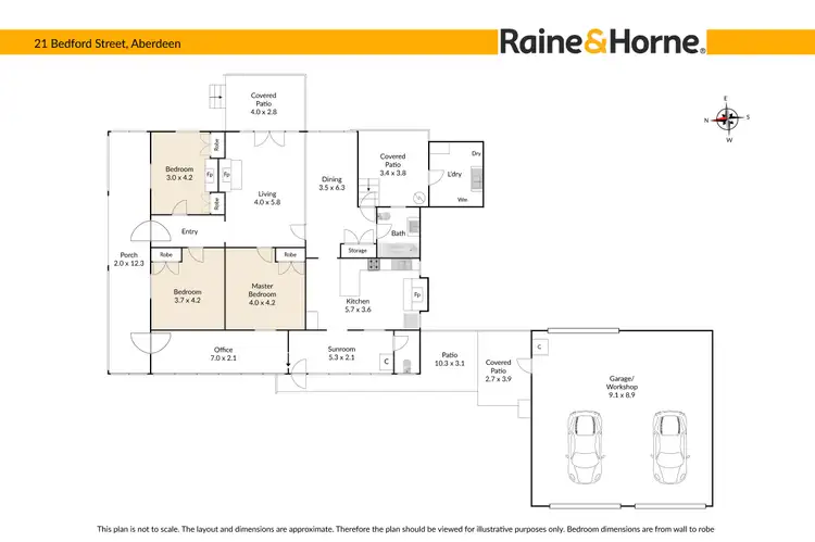 Floorplan of Homely house listing, 21-23 Bedford Street, Aberdeen NSW 2336