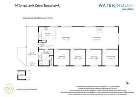 Floorplan of Homely house listing, 14 Tomahawk Drive, Tomahawk TAS 7262