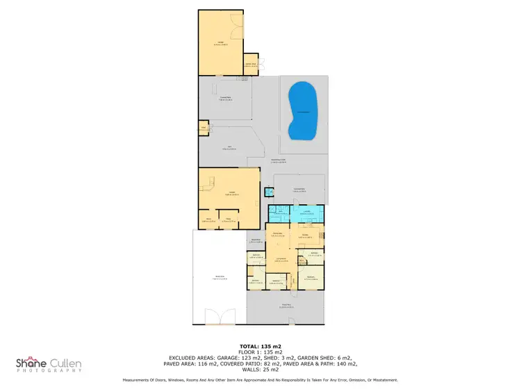 Floorplan of Homely house listing, 135 Wittenoom Street, Boulder WA 6432