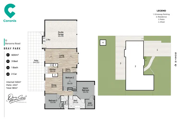 Floorplan of Homely house listing, 12 Baroona Road, Bray Park QLD 4500