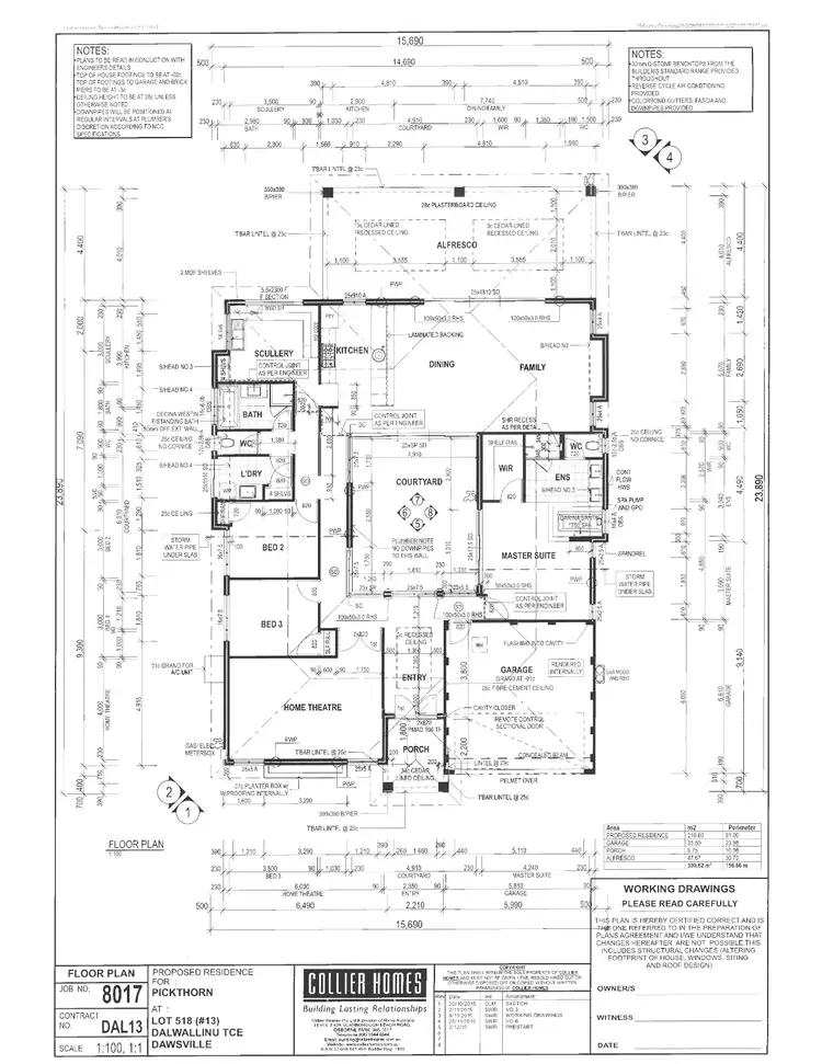 Floorplan of Homely house listing, 13 Dalwallinu Terrace, Dawesville WA 6211