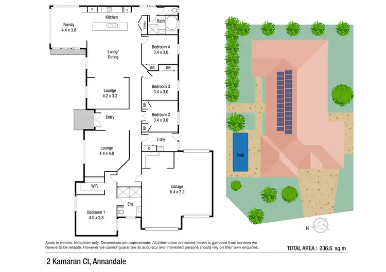 Floorplan of Homely house listing, 2 Kamaran Court, Annandale QLD 4814