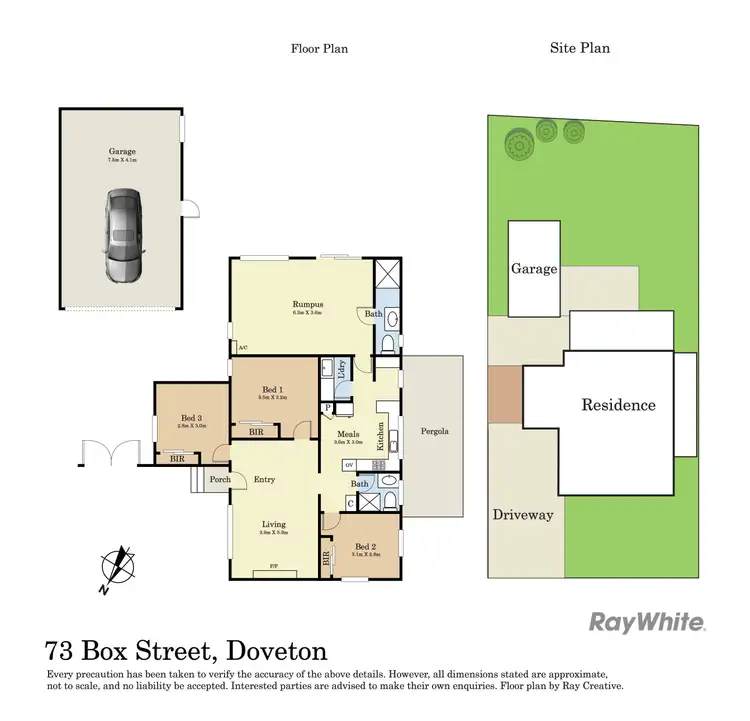 Floorplan of Homely house listing, 73 Box Street, Doveton VIC 3177