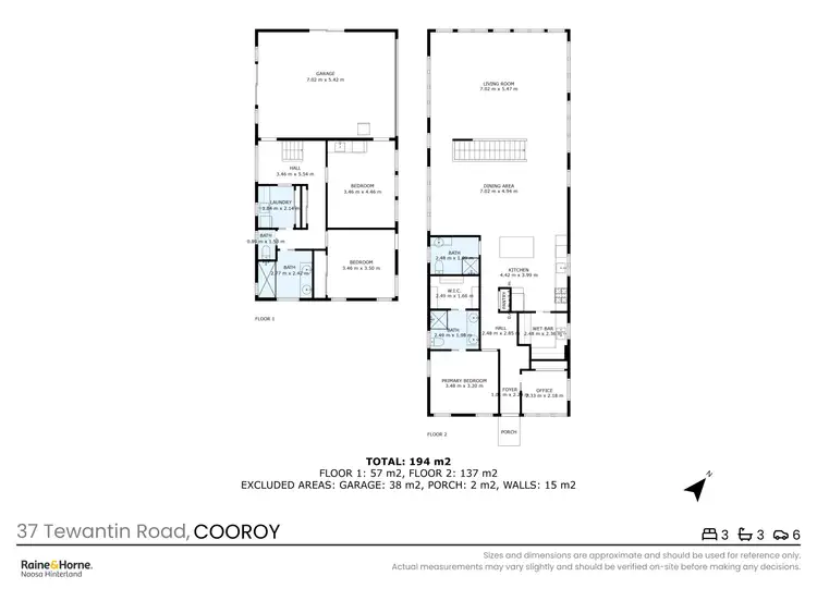 Floorplan of Homely house listing, 37 Tewantin Road, Cooroy QLD 4563