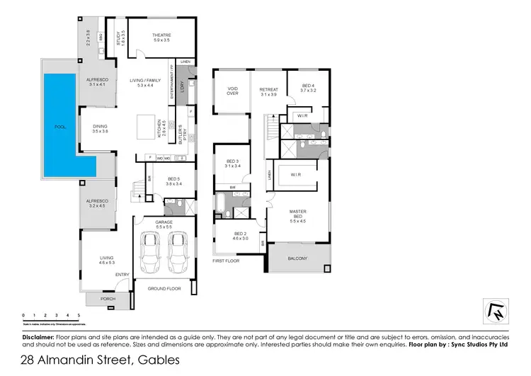 Floorplan of Homely house listing, 28 Almandin Street (Gables), Box Hill NSW 2765