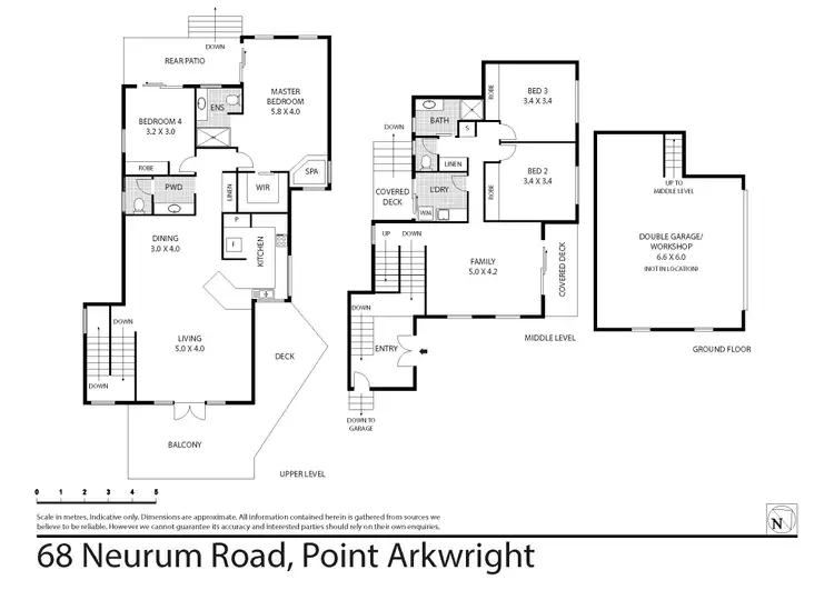 Floorplan of Homely house listing, 68 Neurum Road, Point Arkwright QLD 4573