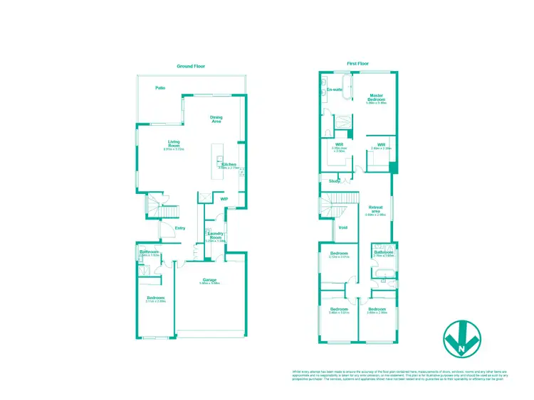 Floorplan of Homely house listing, 8944 The Point Circuit, Hope Island QLD 4212