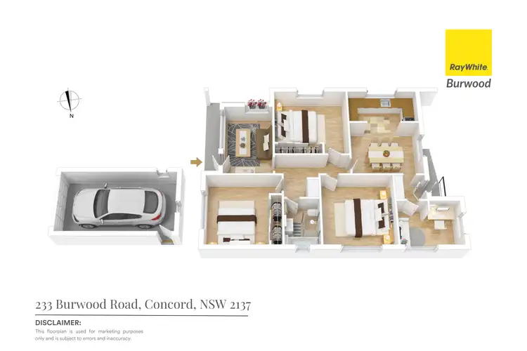 Floorplan of Homely house listing, 153 North Rocks Road, North Rocks NSW 2151