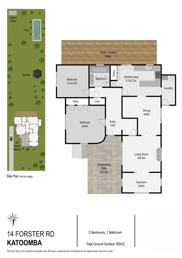 Floorplan of Homely house listing, 14 Forster Road, Katoomba NSW 2780