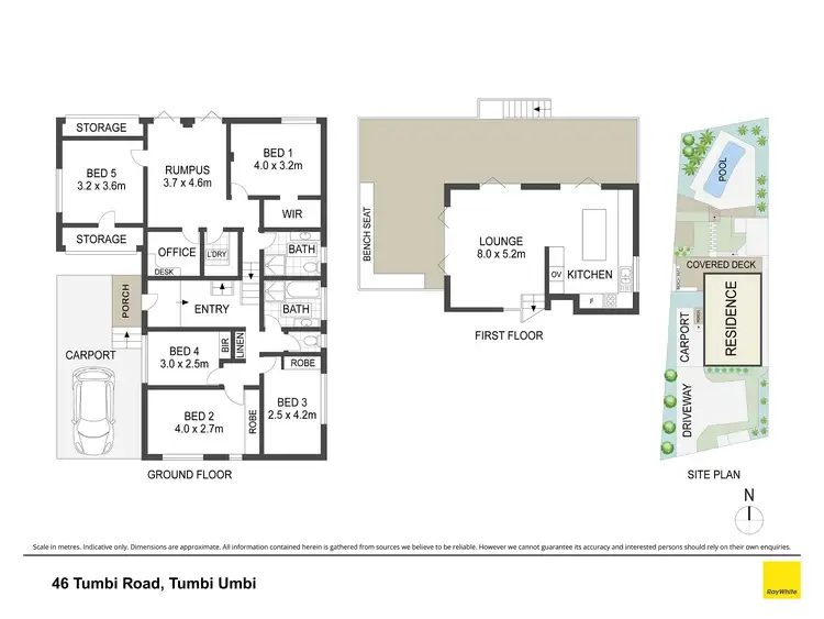 Floorplan of Homely house listing, 46 Tumbi Road, Tumbi Umbi NSW 2261