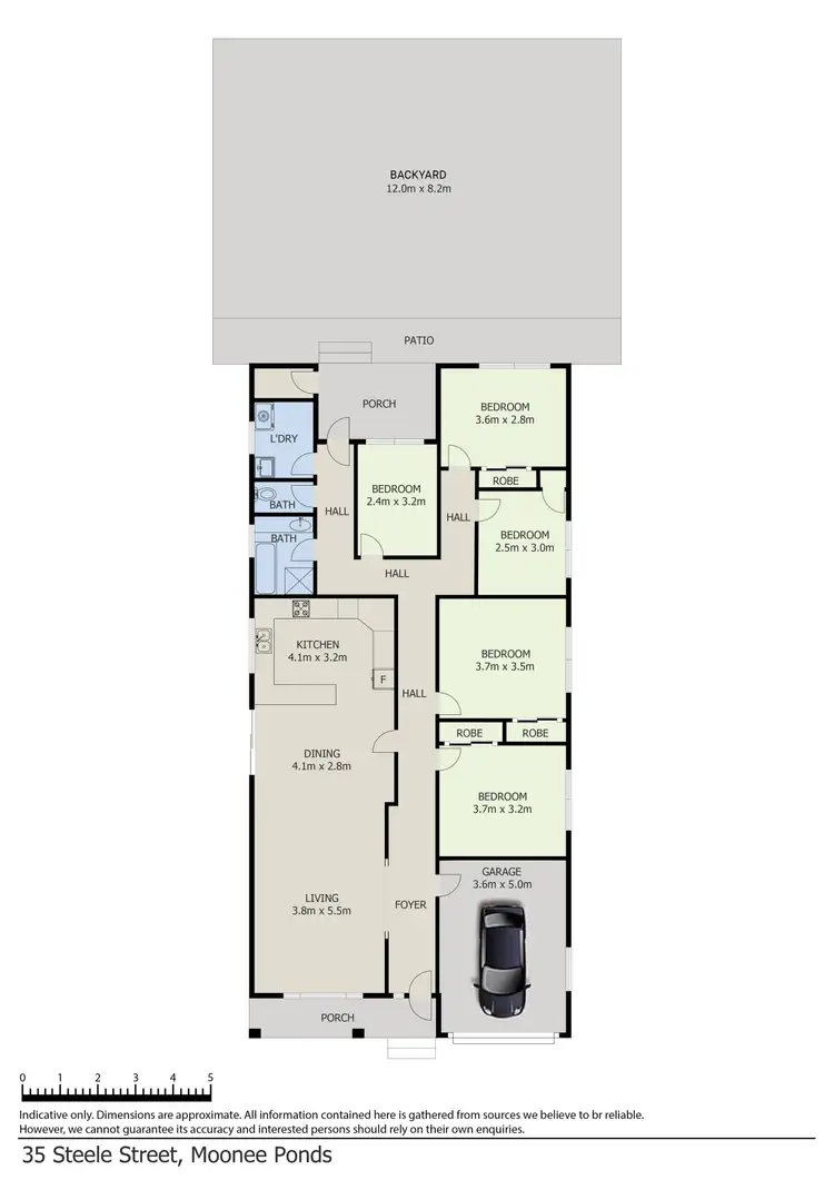 Floorplan of Homely house listing, 35 Steele Street, Moonee Ponds VIC 3039