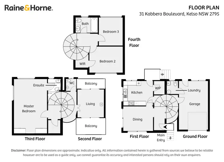 Floorplan of Homely house listing, 31 Kabbera Boulevard, Kelso NSW 2795
