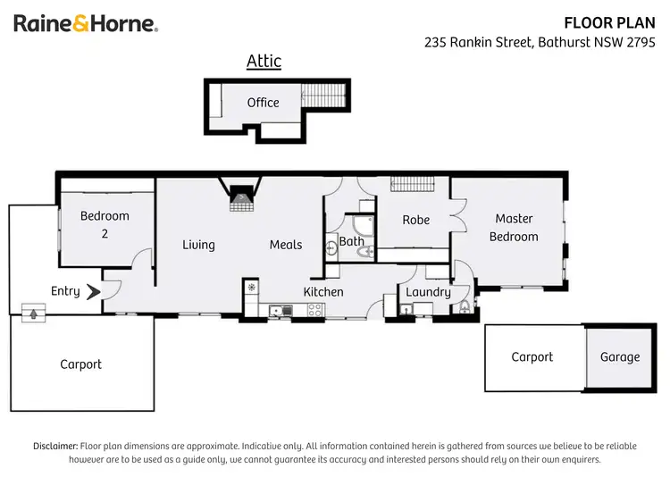 Floorplan of Homely house listing, 235 Rankin Street, Bathurst NSW 2795