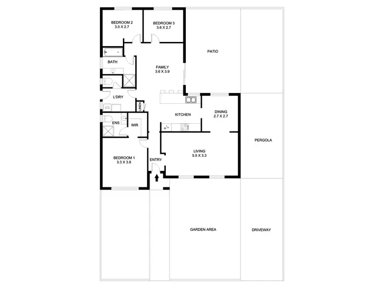 Floorplan of Homely house listing, 24 Duffield Avenue, Beaconsfield WA 6162