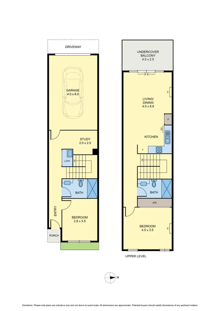 Floorplan of Homely unit listing, 4/348 Gaffney Street, Pascoe Vale VIC 3044