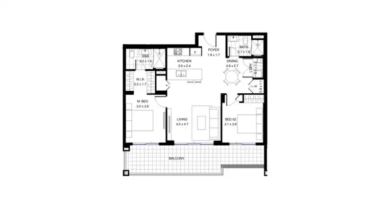 Floorplan of Homely house listing, 334/79 Grima Street, Schofields NSW 2762