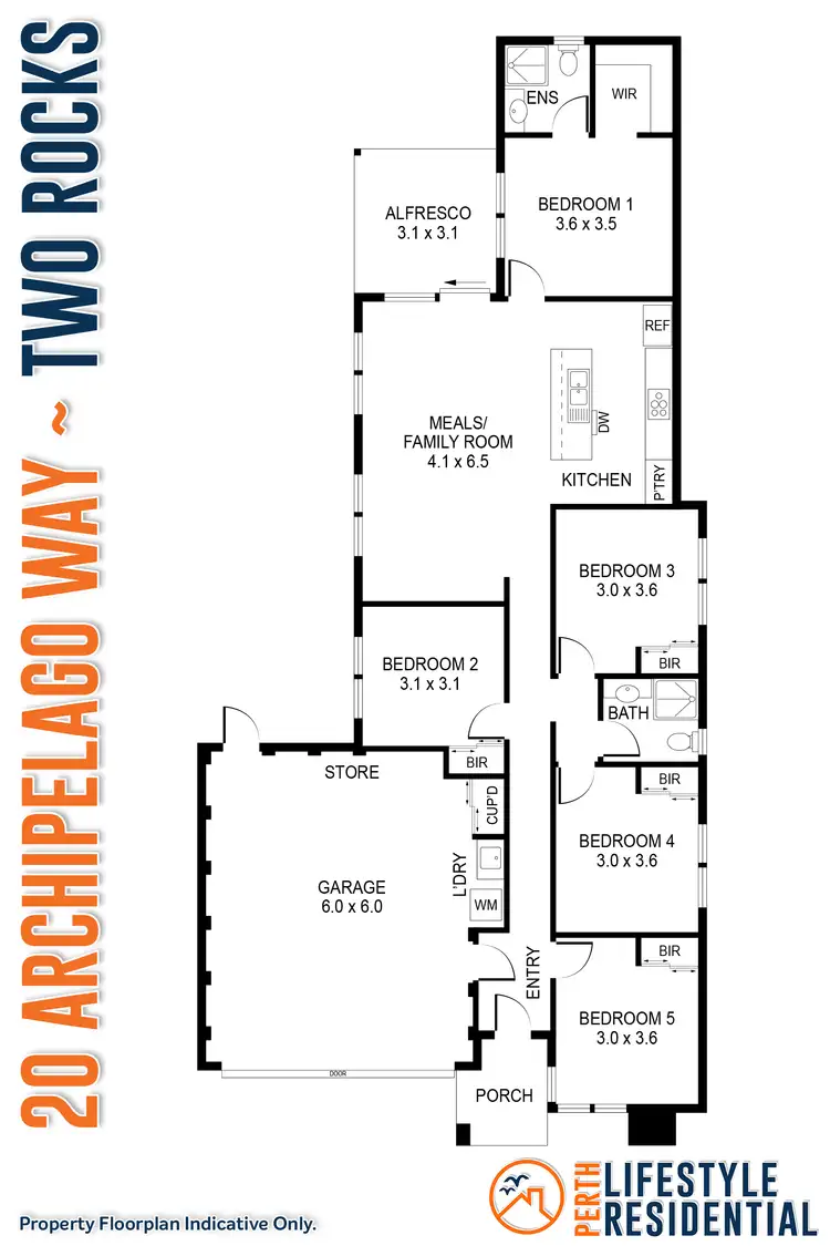 Floorplan of Homely house listing, 20 Archipelago Way, Two Rocks WA 6037