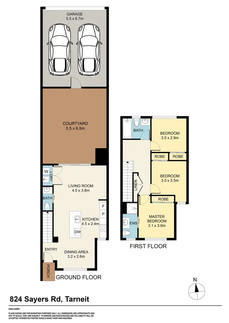 Floorplan of Homely house listing, 824 Sayers Road, Tarneit VIC 3029