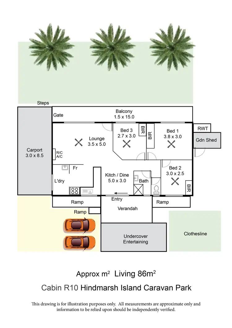 Floorplan of Homely house listing, 10/4 Madsen Street, Hindmarsh Island SA 5214