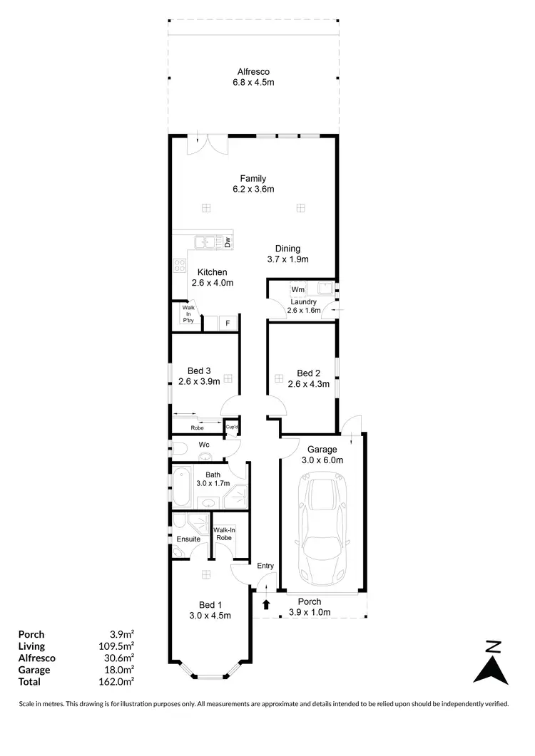 Floorplan of Homely house listing, 52 Bakewell Road, Evandale SA 5069