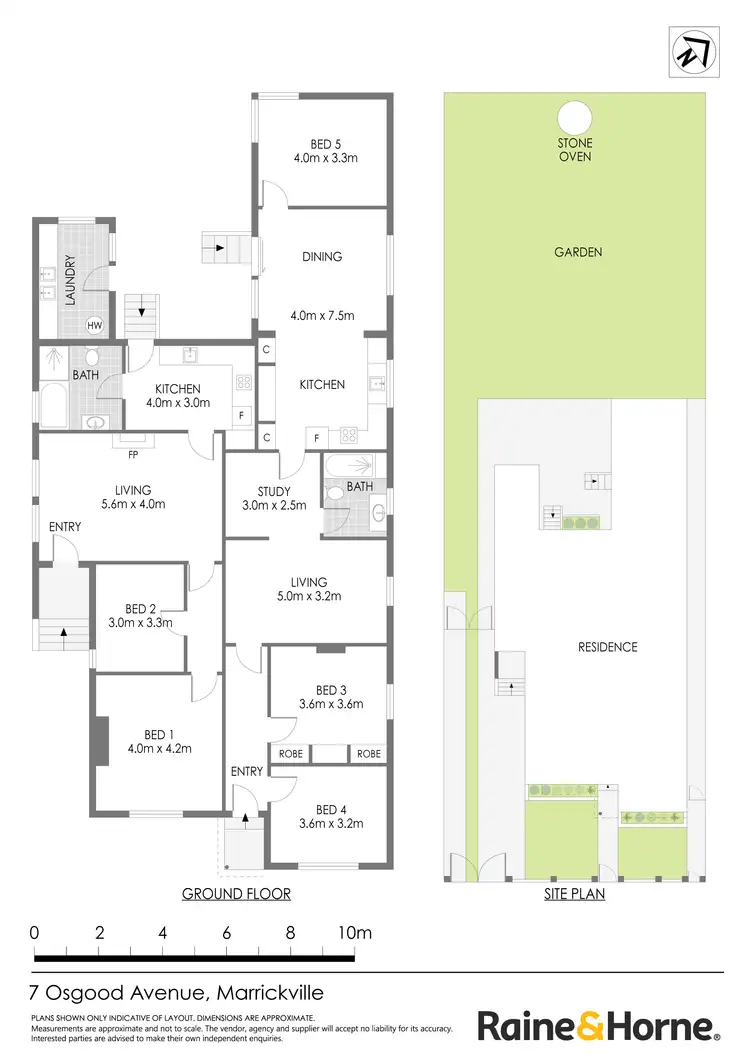 Floorplan of Homely house listing, 7 Osgood Avenue, Marrickville NSW 2204