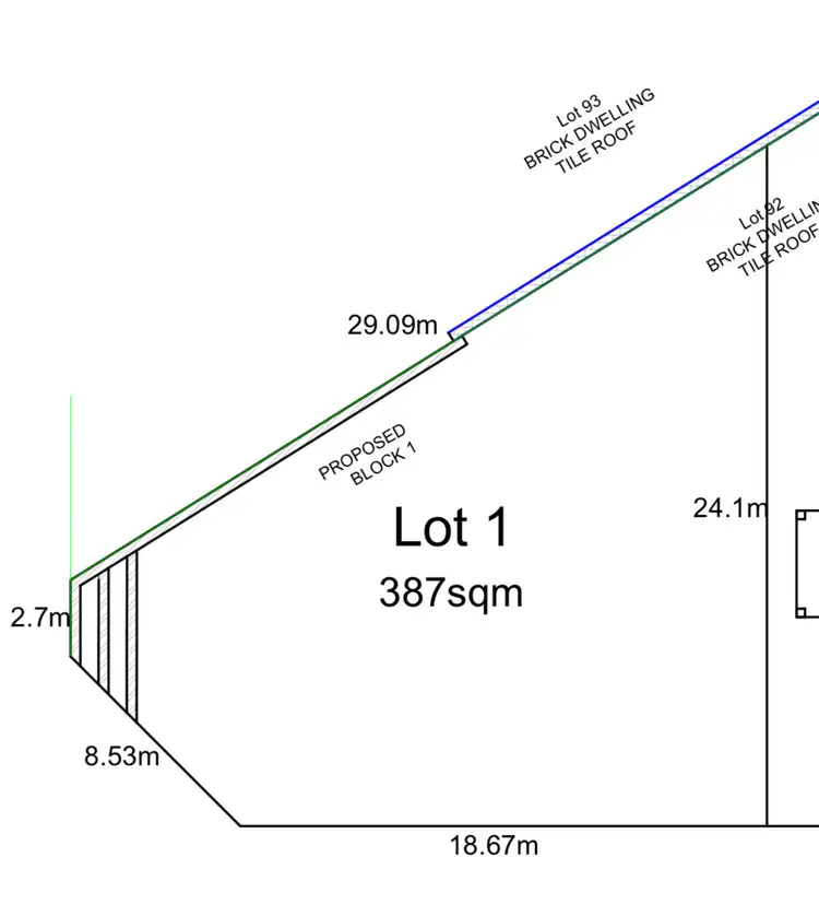 Floorplan of Homely land listing, 1A Coonewarra Way, Quinns Rocks WA 6030