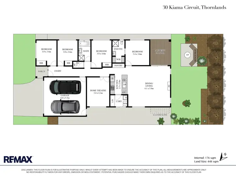 Floorplan of Homely house listing, 30 Kiama Circuit, Thornlands QLD 4164