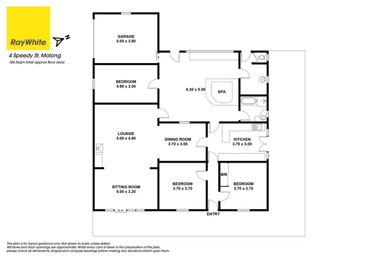 Floorplan of Homely house listing, 4 Speedy Street, Molong NSW 2866