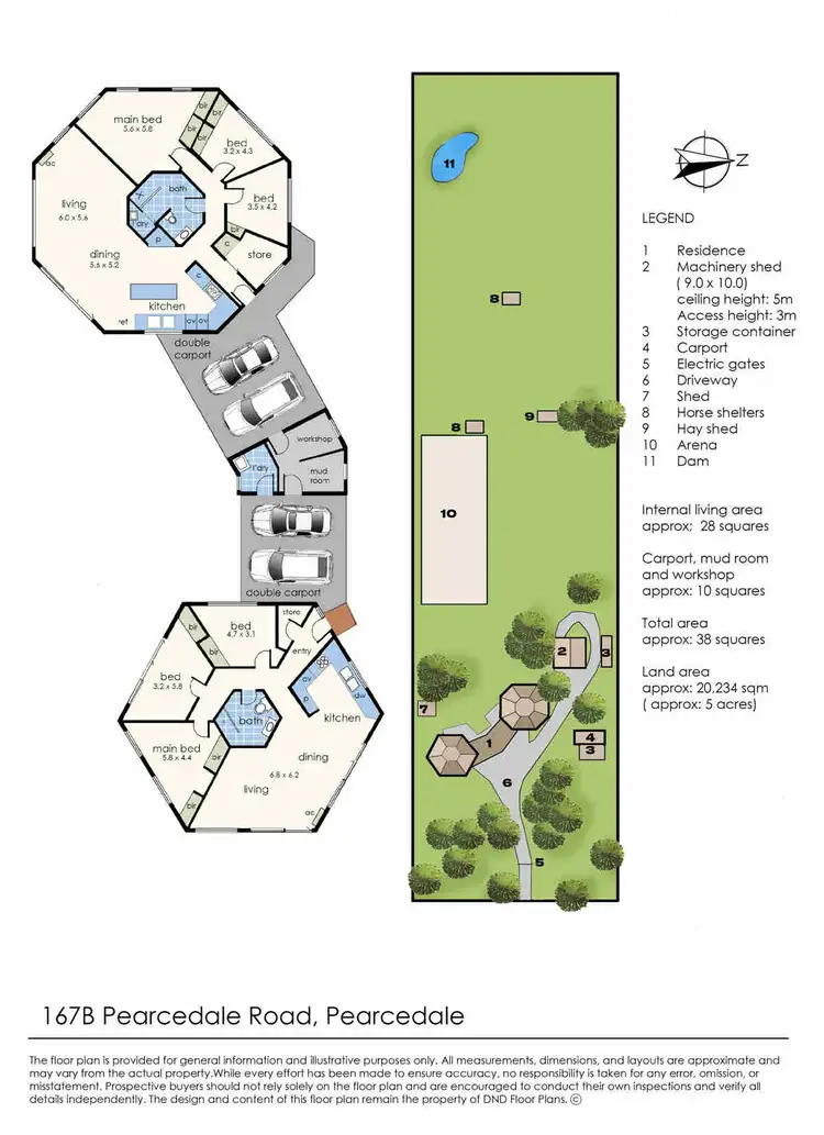 Floorplan of Homely rural property listing, 167B Pearcedale Road, Pearcedale VIC 3912