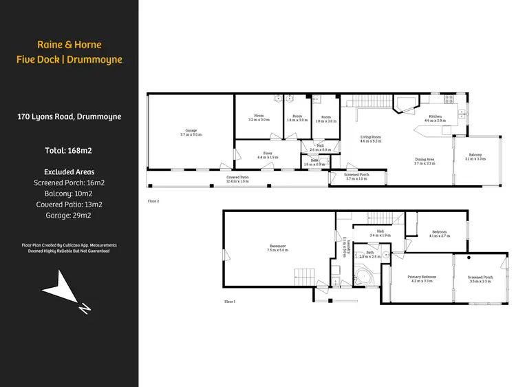 Floorplan of Homely house listing, 170 Lyons Road, Drummoyne NSW 2047