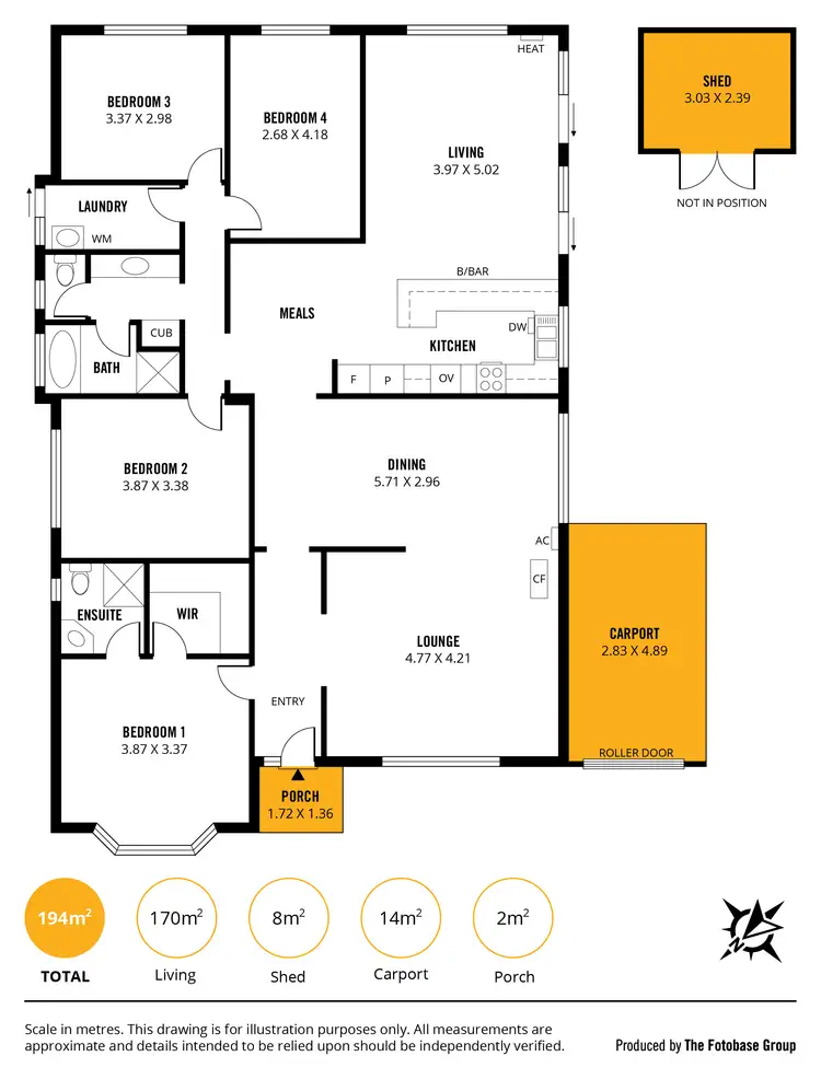 Floorplan of Homely house listing, 1 Aldgate Lane, Blakeview SA 5114