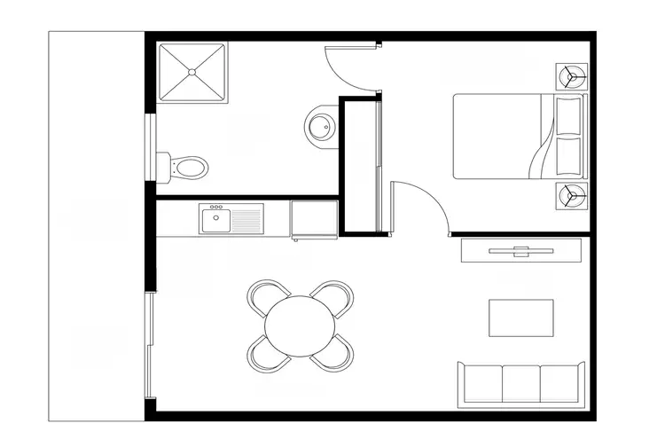 Floorplan of Homely unit listing, 25/53-57 Bergin Road, Cranbrook QLD 4814