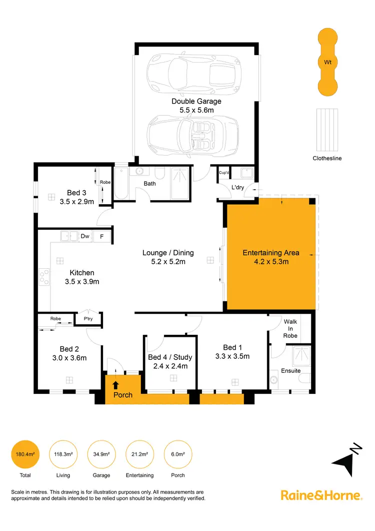 Floorplan of Homely house listing, 2 Newcombe Drive, Gilles Plains SA 5086