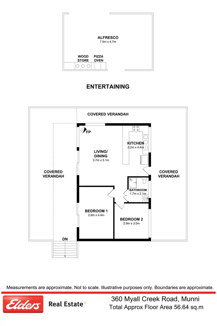 Floorplan of Homely rural property listing, 360 Myall Creek Road, Munni via, Dungog NSW 2420
