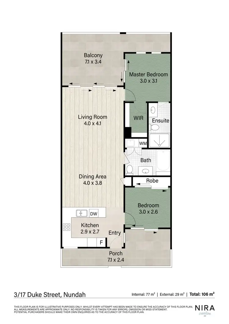 Floorplan of Homely unit listing, 3/17 Duke Street, Nundah QLD 4012