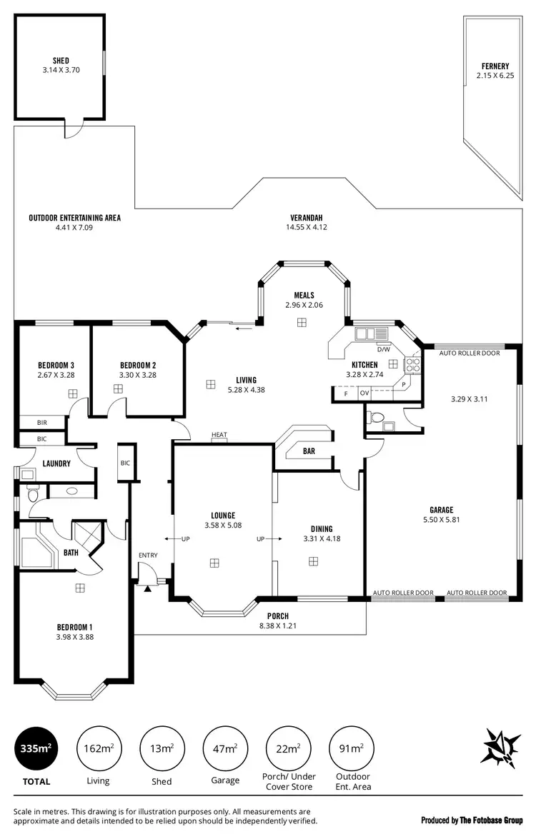 Floorplan of Homely house listing, 13 Elmeade Drive, Hallett Cove SA 5158